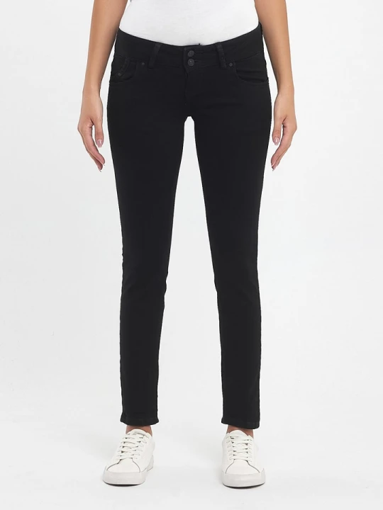Zdjęcie produktu LTB Dżinsy "Molly" - Slim fit - w kolorze czarnym rozmiar: W28 / L30
