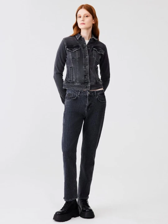 Zdjęcie produktu LTB Dżinsy - Tapered fit - w kolorze czarnym rozmiar: W29