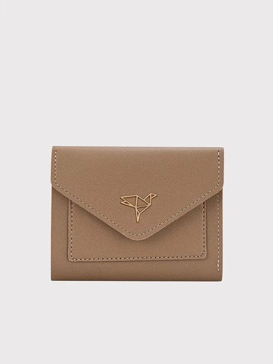 Zdjęcie produktu Lucky Bees Portfel w kolorze brązowym - 12 x 10 x 3 cm rozmiar: onesize