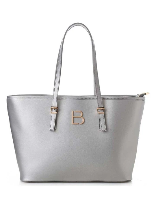 Zdjęcie produktu Lucky Bees Shopper bag w kolorze srebrnym - 42 x 25 x 15 cm rozmiar: onesize