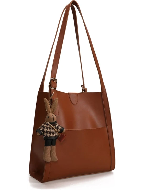 Zdjęcie produktu Lucky Bees Torebka w kolorze brązowym - 29 x 30 x 12 cm rozmiar: onesize