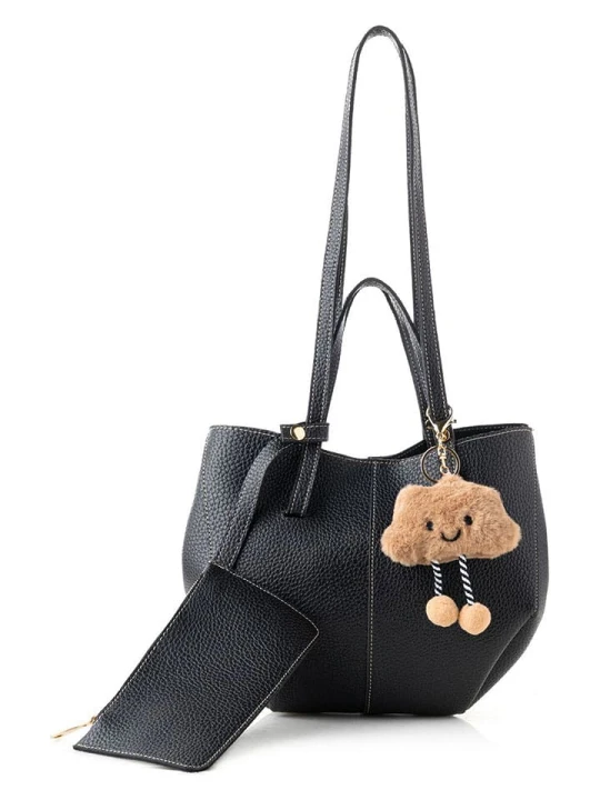 Zdjęcie produktu Lucky Bees Torebka w kolorze czarnym - 28 x 22 x 13 cm rozmiar: onesize