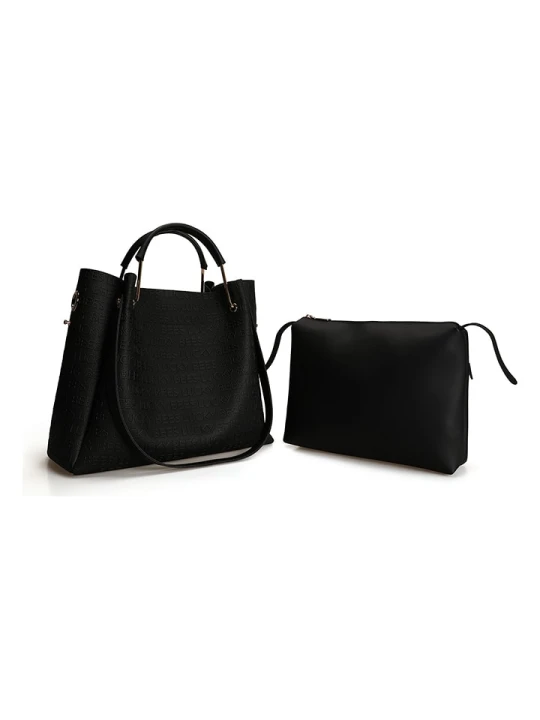 Zdjęcie produktu Lucky Bees Torebka w kolorze czarnym - 34 x 33 x 16 cm rozmiar: onesize