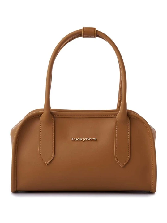 Zdjęcie produktu Lucky Bees Torebka w kolorze jasnobrązowym - 28 x 16 x 11 cm rozmiar: onesize