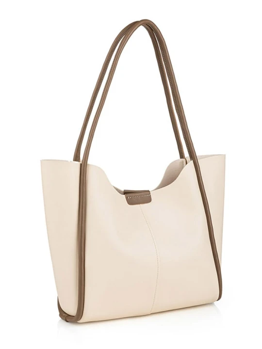Zdjęcie produktu Lucky Bees Torebka w kolorze kremowym - 30 x 29 x 9 cm rozmiar: onesize