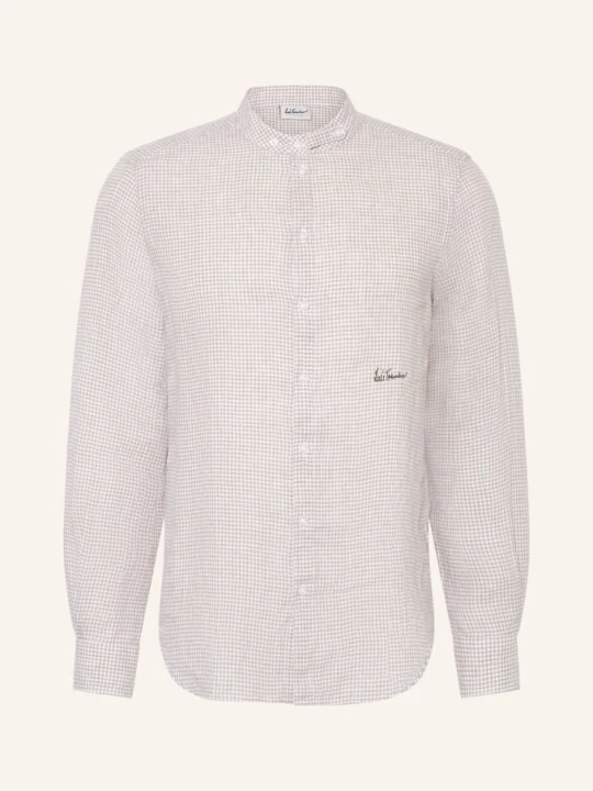 Zdjęcie produktu Luis Trenker Koszula Lniana Lubernet Regular Fit Z Stójką beige