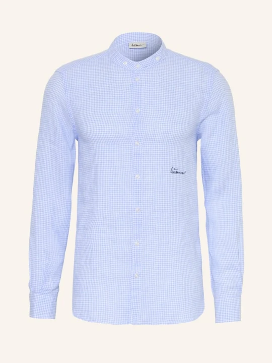 Zdjęcie produktu Luis Trenker Koszula Lniana Lubernet Regular Fit Z Stójką blau