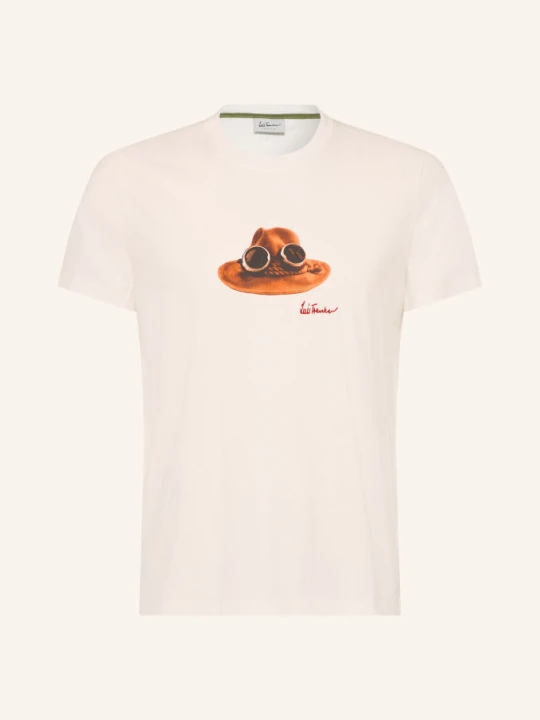 Zdjęcie produktu Luis Trenker T-Shirt Der Hut weiss biały