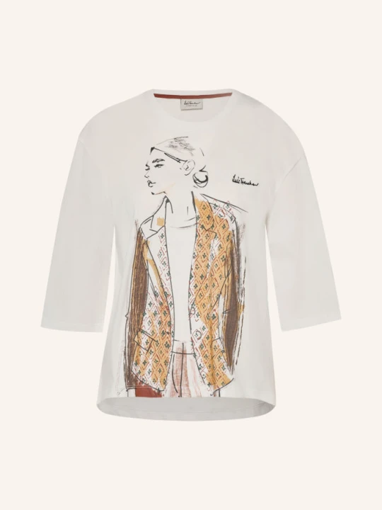 Zdjęcie produktu Luis Trenker T-Shirt Ludami weiss biały