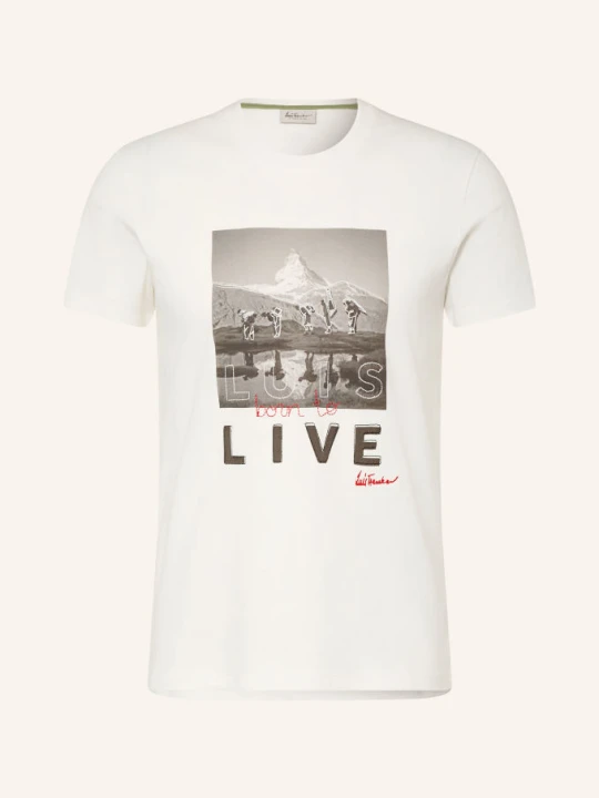 Zdjęcie produktu Luis Trenker T-Shirt Lupeak weiss biały