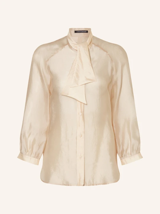 Zdjęcie produktu Luisa Cerano Bluzka Ze Zdejmowaną Wstążką beige