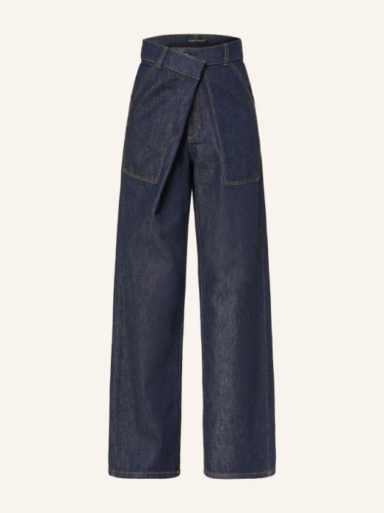 Zdjęcie produktu Luisa Cerano Dżinsy Z Szerokimi Nogawkami blau 252 navy
