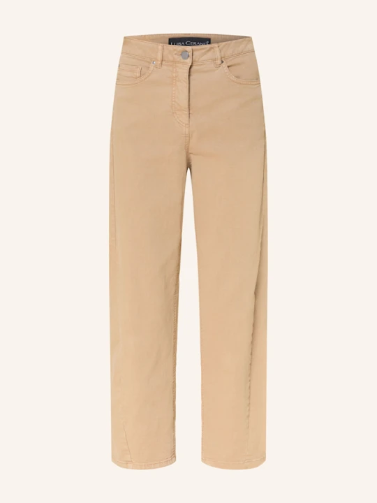 Zdjęcie produktu Luisa Cerano Jeansy Barrel beige