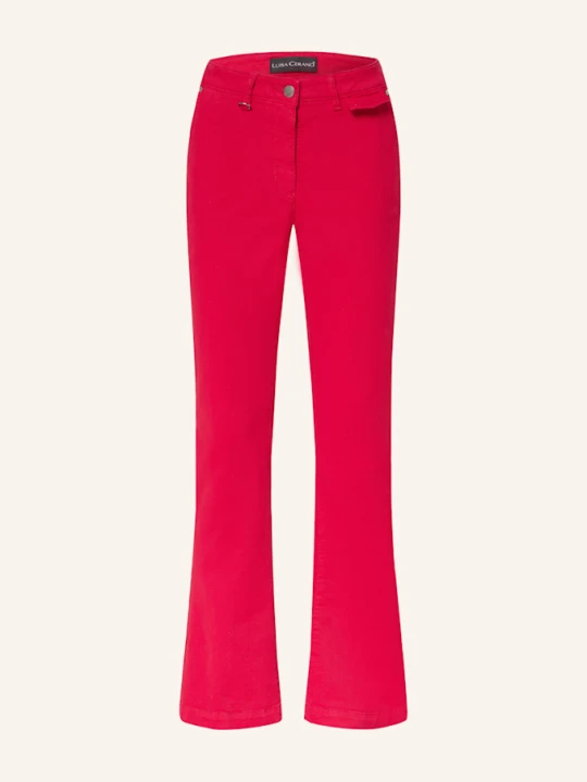 Zdjęcie produktu Luisa Cerano Jeansy Bootcut rot 458 cherry red