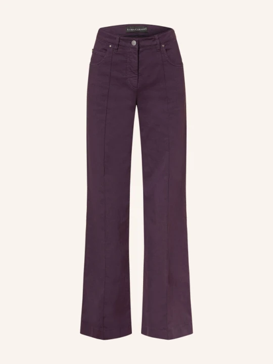 Zdjęcie produktu Luisa Cerano Jeansy Flared lila 892 plum