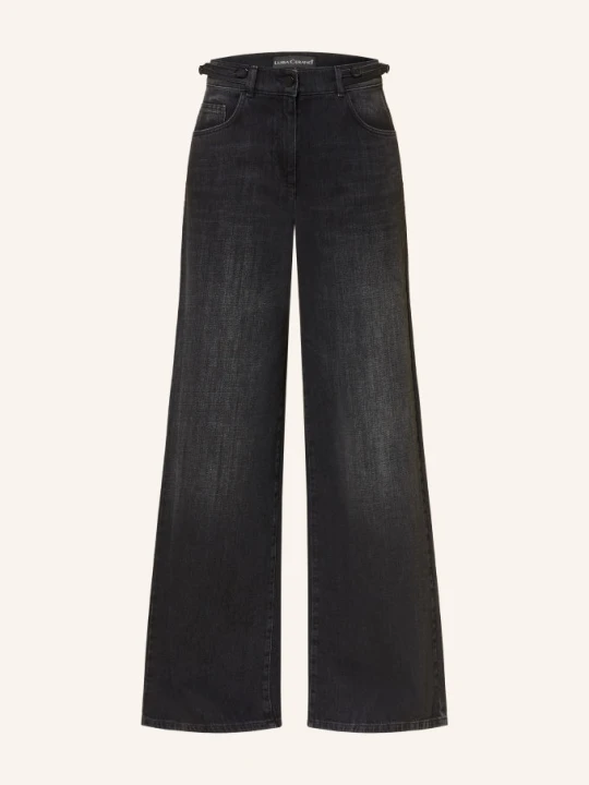 Zdjęcie produktu Luisa Cerano Jeansy Wide Leg grau 1 Deep Black