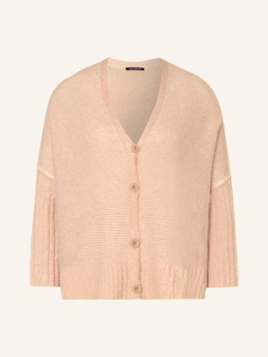 Zdjęcie produktu Luisa Cerano Kardigan Z Alpaki Z Rękawami 3 / 4 rosa CAMELOWY