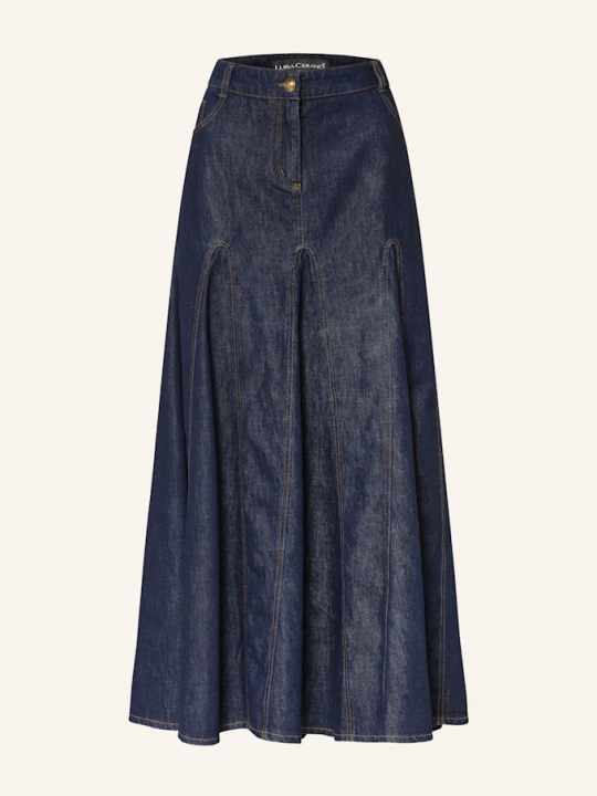 Zdjęcie produktu Luisa Cerano Spódnica Jeansowa blau GRANATOWY