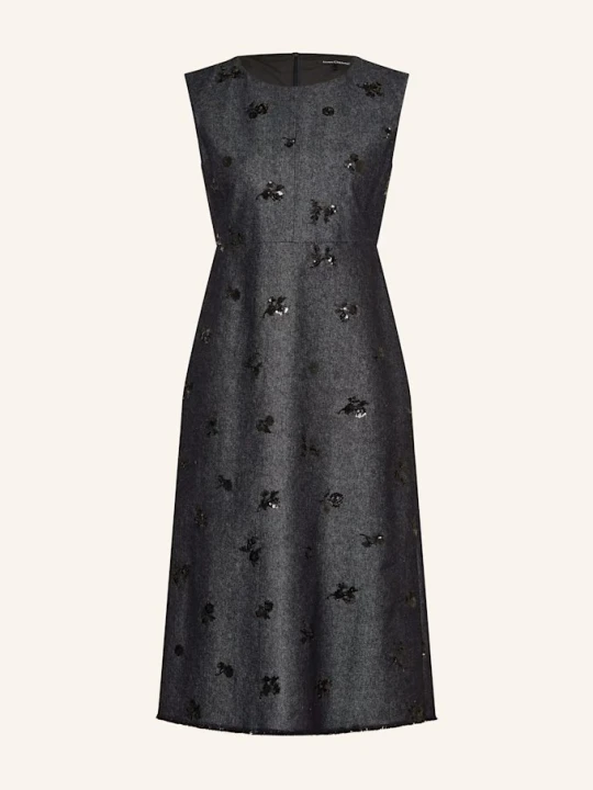 Zdjęcie produktu Luisa Cerano Sukienka Jeansowa Z Cekinami blau GRANATOWY