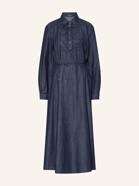 Zdjęcie produktu Luisa Cerano Sukienka Koszulowa W Stylu Jeansowym blau GRANATOWY