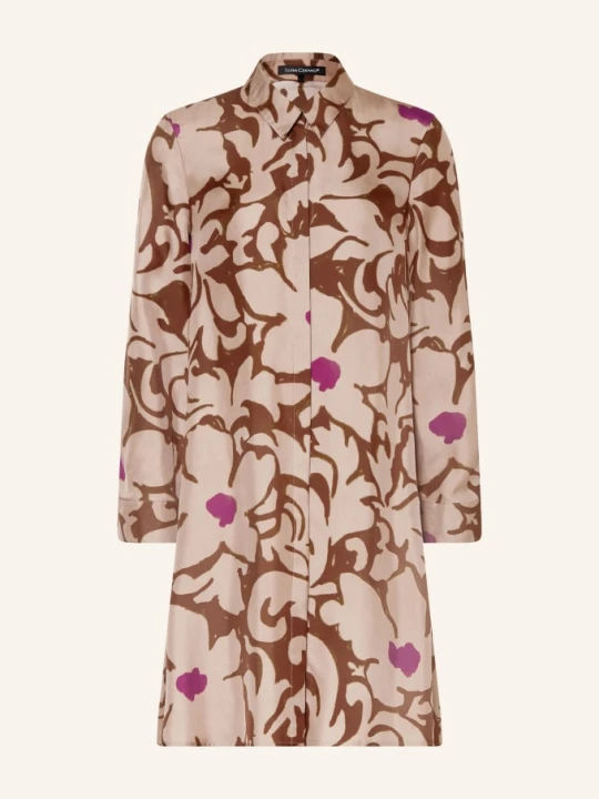 Zdjęcie produktu Luisa Cerano Sukienka Koszulowa Z Jedwabiu braun brązowy