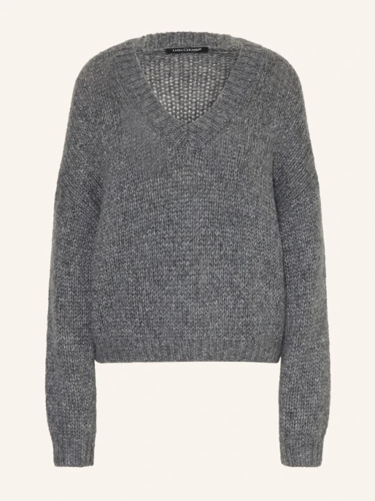 Zdjęcie produktu Luisa Cerano Sweter Z Alpaki grau SZARY