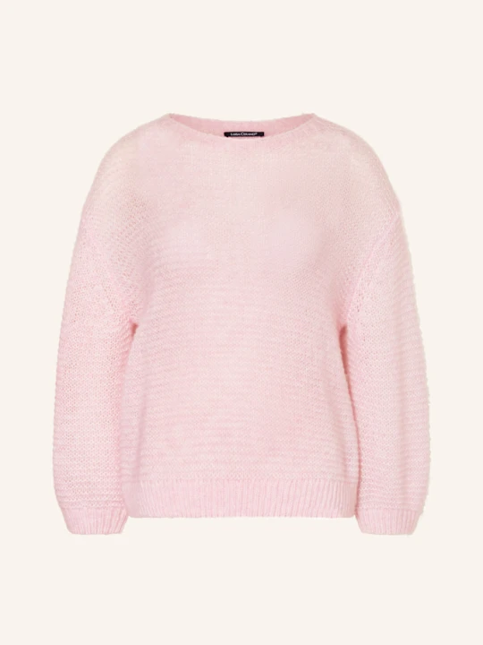 Zdjęcie produktu Luisa Cerano Sweter Z Dodatkiem Alpaki rosa JASNORÓŻOWY
