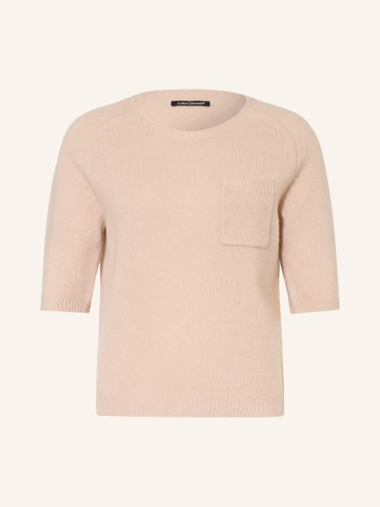 Zdjęcie produktu Luisa Cerano Sweter Z Dzianiny Z Rękawami 3 / 4 rosa JASNOBRĄZOWY