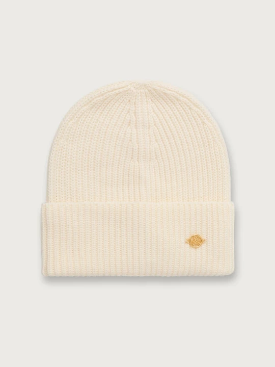 Zdjęcie produktu Luisa Spagnoli czapka beanie damska wełniana Muni beżowy