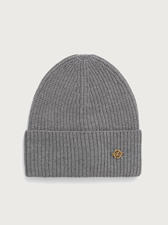 Zdjęcie produktu Luisa Spagnoli czapka beanie damska wełniana Muni szary