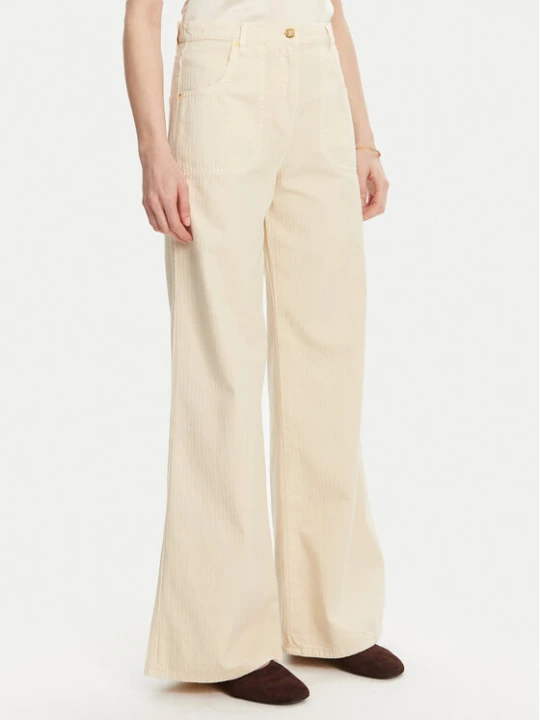 Zdjęcie produktu Luisa Spagnoli Jeansy Ali 541943 Beżowy Flare Fit