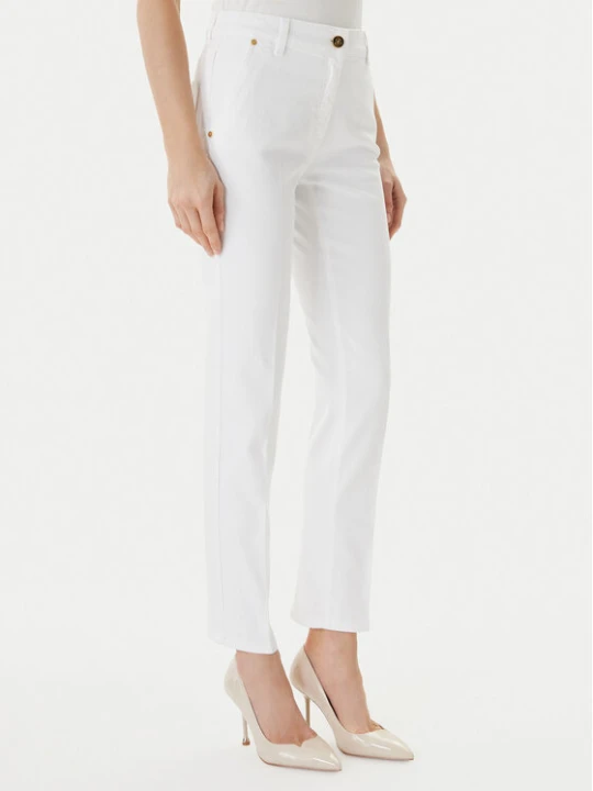 Zdjęcie produktu Luisa Spagnoli Jeansy Aroma 542975 Biały Straight Fit