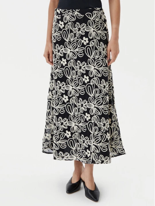 Zdjęcie produktu Luisa Spagnoli Spódnica midi Tenente 541989 Czarny Regular Fit