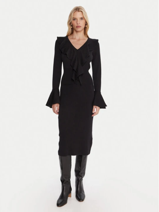 Zdjęcie produktu Luisa Spagnoli Sukienka dzianinowa Malimba 100110 Czarny Slim Fit