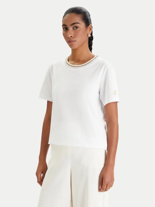 Zdjęcie produktu Luisa Spagnoli T-Shirt Balearica 543152 Biały Regular Fit