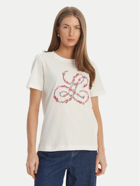 Zdjęcie produktu Luisa Spagnoli T-Shirt Ballada 543153 Biały Regular Fit