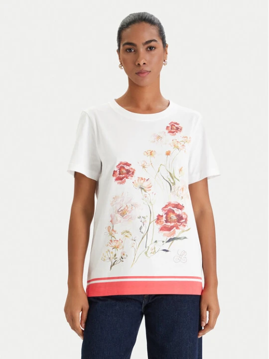 Zdjęcie produktu Luisa Spagnoli T-Shirt Belle 543280 Biały Regular Fit