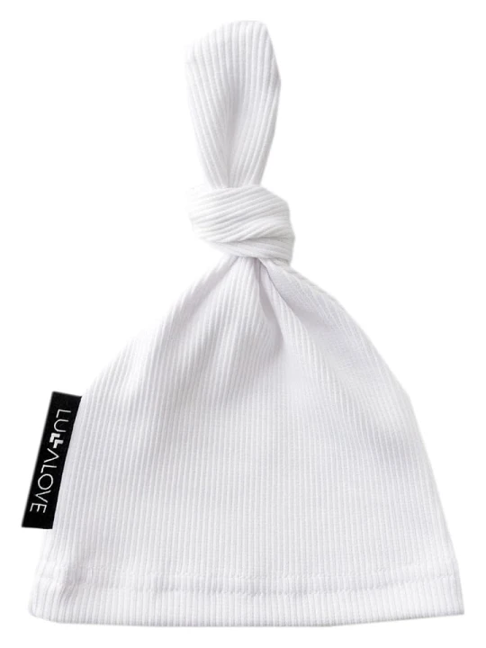 Zdjęcie produktu Lullalove Czapka beanie w kolorze białym rozmiar: onesize