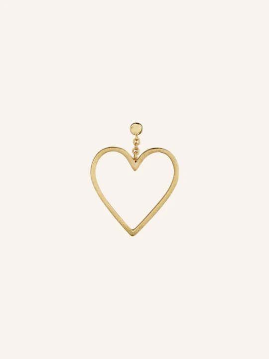 Zdjęcie produktu Lulu Copenhagen Kolczyk Wiszący Love Free gold