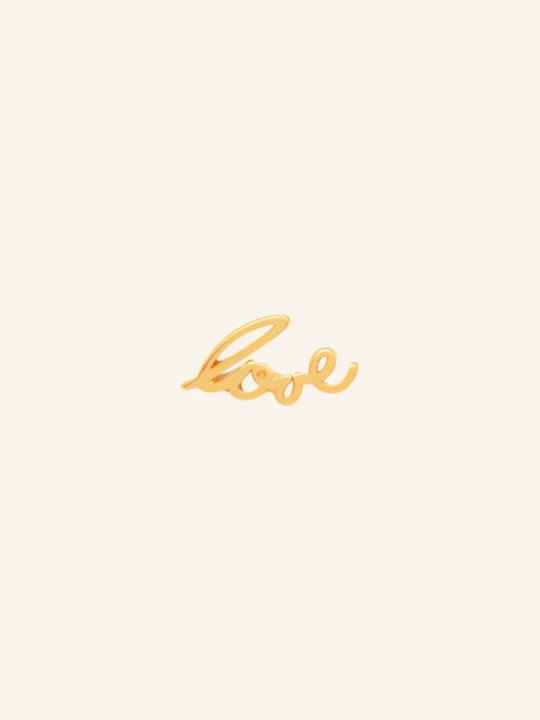 Zdjęcie produktu Lulu Copenhagen Kolczyki For My Love gold