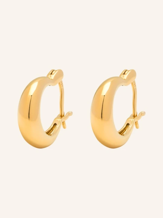 Zdjęcie produktu Lulu Copenhagen Kolczyki Koła Chunky Heavy Hoops gold