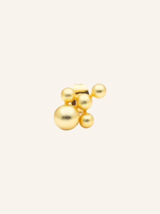 Zdjęcie produktu Lulu Copenhagen Kolczyki Wkrętki Bouquet Cloud gold