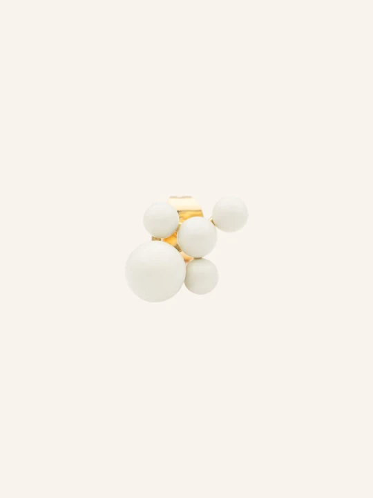 Zdjęcie produktu Lulu Copenhagen Kolczyki Wkrętki Bouquet Cloud weiss biały