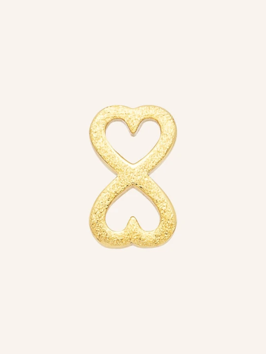 Zdjęcie produktu Lulu Copenhagen Kolczyki Wkrętki Infinite Love gold