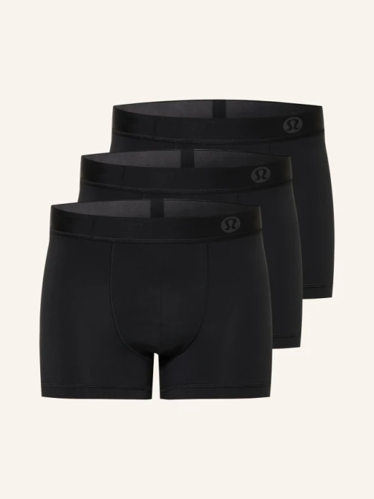 Zdjęcie produktu Lululemon 3-Pak Bokserek Aim schwarz CZARNY