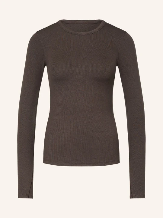 Zdjęcie produktu Lululemon Koszulka Z Długim Rękawem Hold Tight braun CIEMNOBRĄZOWY