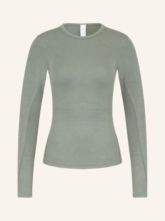 Zdjęcie produktu Lululemon Koszulka Z Długim Rękawem Hold Tight gruen ZIELONY