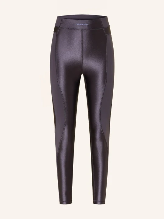 Zdjęcie produktu Lululemon Legginsy Do Biegania Satin Shine 25in lila FIOLETOWY
