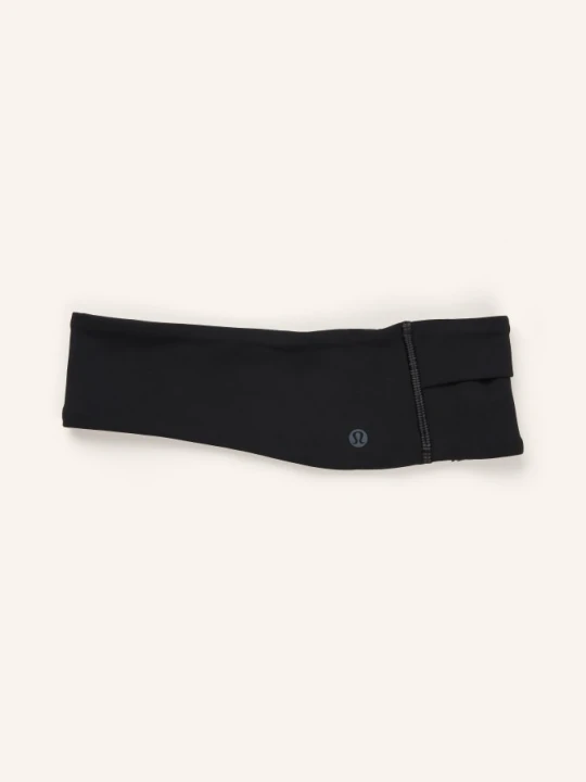 Zdjęcie produktu Lululemon Opaska Na Głowę Fast And Free Fleece schwarz CZARNY