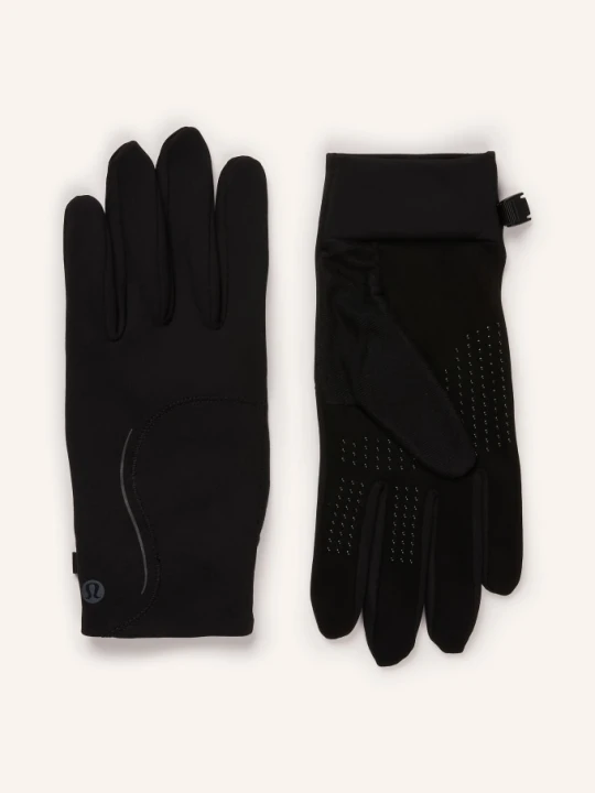 Zdjęcie produktu Lululemon Rękawiczki Multisportowe Fast And Free Z Funkcją Ekranu Dotykowego schwarz CZARNY